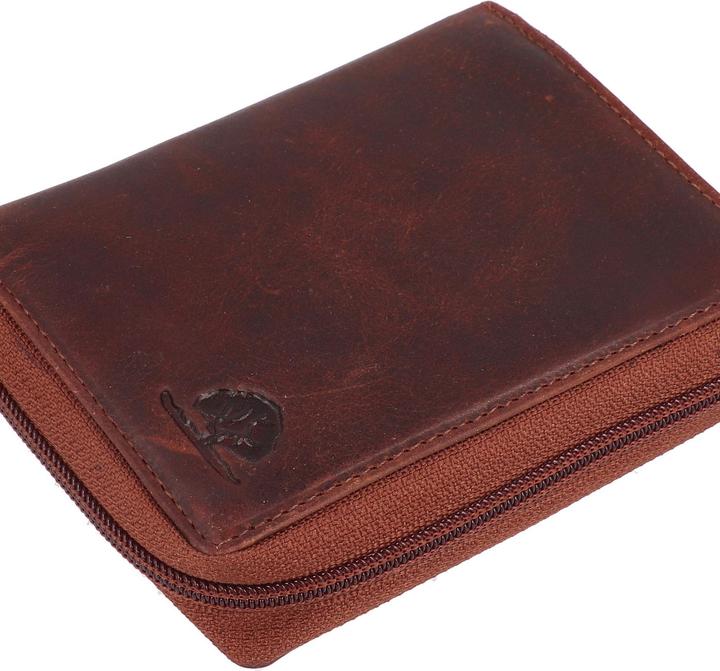 Produktbild Greenburry Rugged Geldbörse RFID Schutz Leder 10 cm