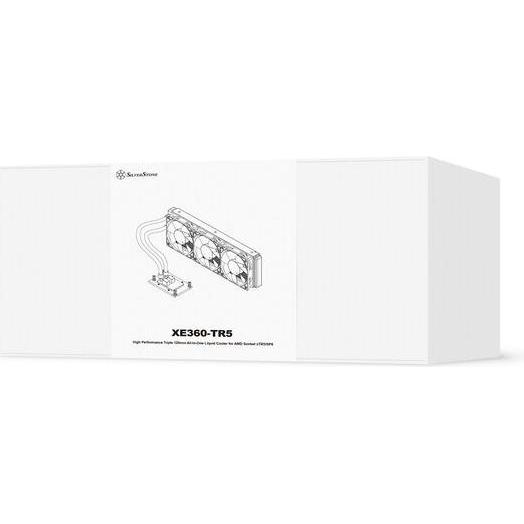 Thumbnail - Silverstone SST-XE360-TR5 - High Performance Triple 120mm All-In-One Liquid CPU Cooler for AMD socke, CPU Wasserkühler, ...