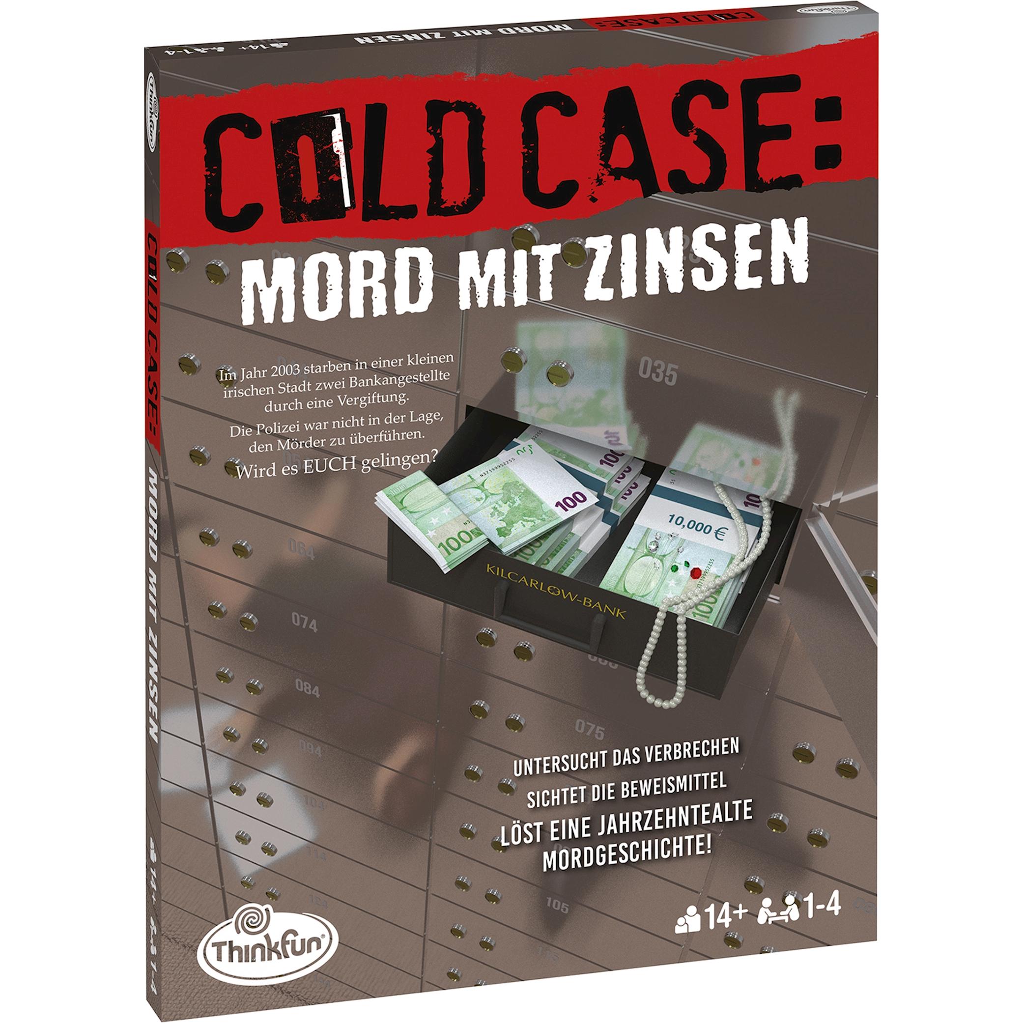 Thinkfun ColdCase: Mord mit Zinsen D (Deutsch)
