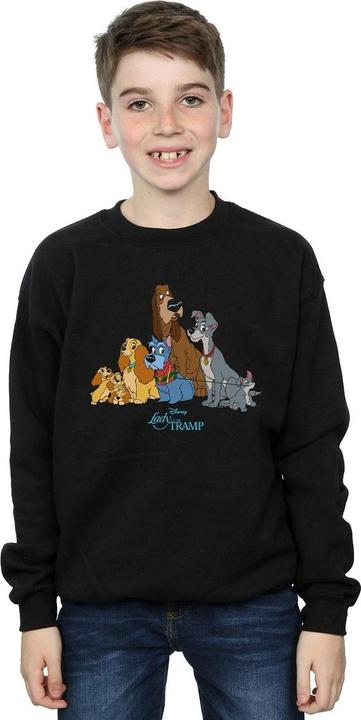 Produktbild Disney Lady And The Tramp Classic Group Sweatshirt Jungen (140, 146)