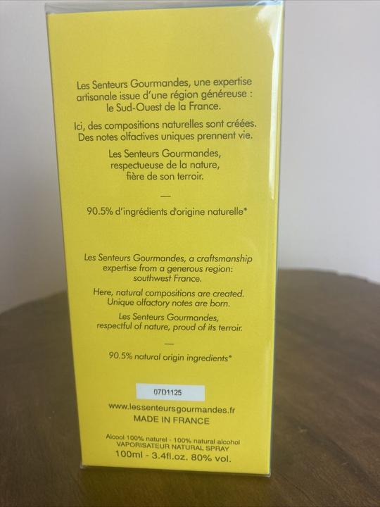 Actual product image Laurence Dumont Vanilla Monoi Eau De Parfum 100ml From Les Senteurs Gourmandes (Eau de parfum, 100 ml)