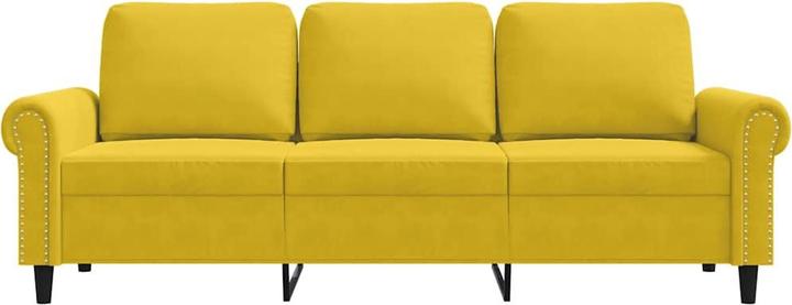 Produktbild vidaXL 3-Sitzer-Sofa 180 cm Samt (3-Sitzer)