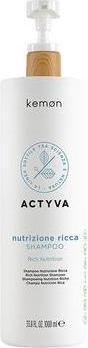 Actual product image Kemon Hidratare Intensa Actyva Nutrizione Ricca (1000 ml, Liquid shampoo)