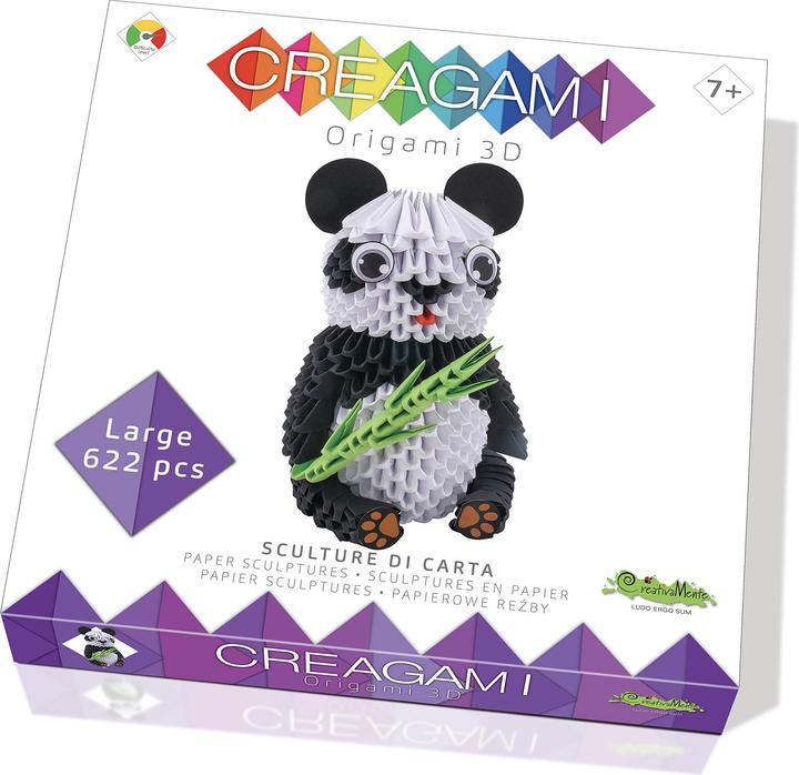 Actual product image Origami D Panda (622 pieces)