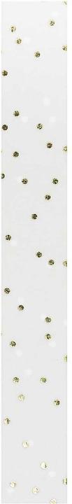 Actual product image Rico Design Washi Tape dots 1.5 cm x 10 m, gold/grey
