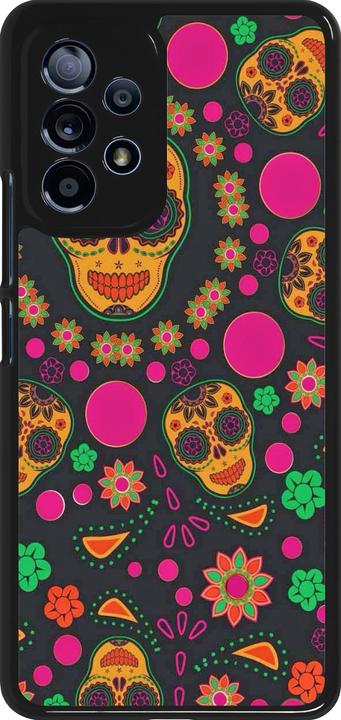 Produktbild PhoneLook Hülle Halloween 22 colorful mexican skulls (Samsung Galaxy A53 5G)