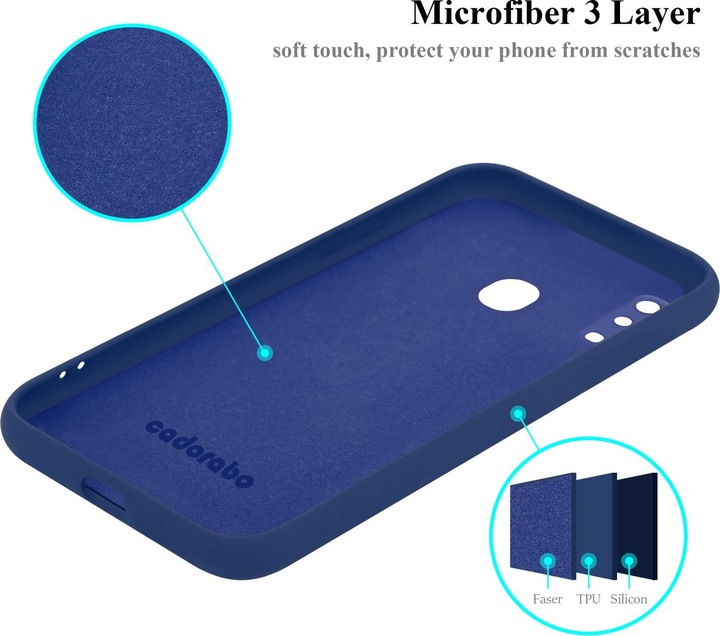 Produktbild Cadorabo TPU Liquid Silicone Case Cover (Samsung Galaxy A20, Samsung Galaxy M10s, TCL A30)