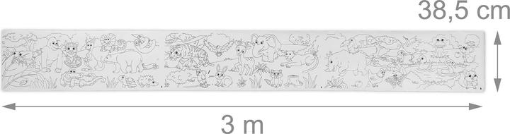 Actual product image Relaxdays 2x colouring roll sheets (38 x 100 cm)