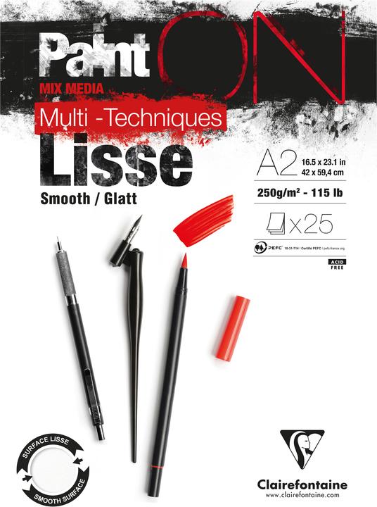 Image du produit Clairefontaine Multi-technique (250 g/m², 12 x)
