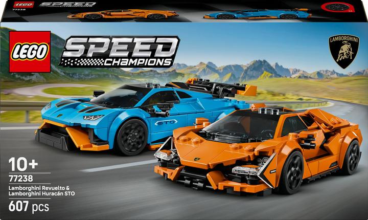 LEGO Lamborghini Revuelto und Huracán STO (77238, LEGO Speed Champions)
