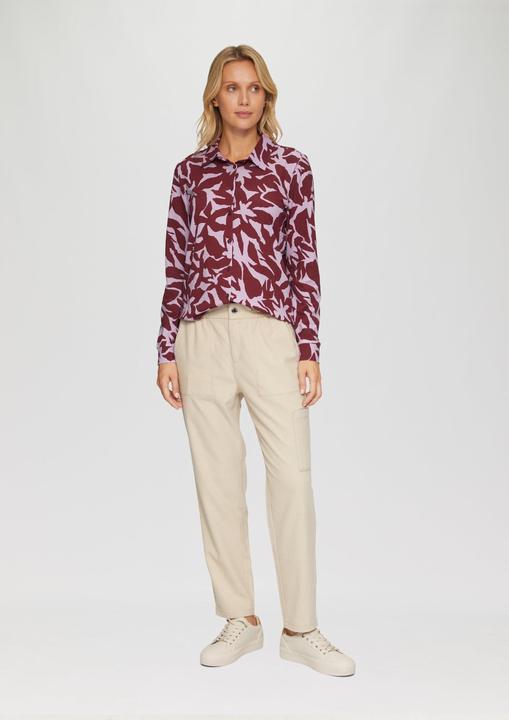 Produktbild S.Oliver T-Shirt Hemdbluse aus Jersey (36)