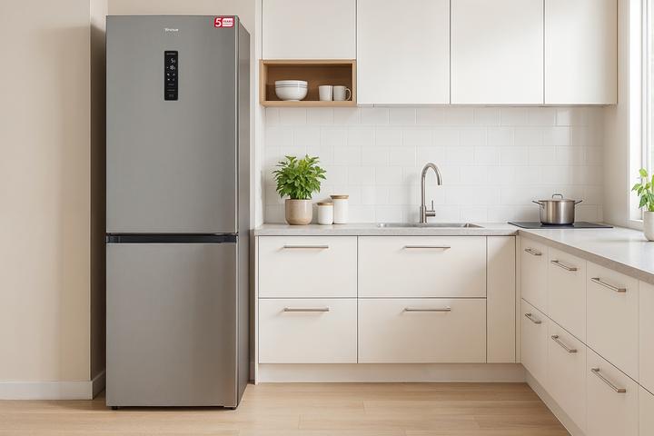 Actual product image Trisa Combi Fridge 323 L, Inox (323 l)