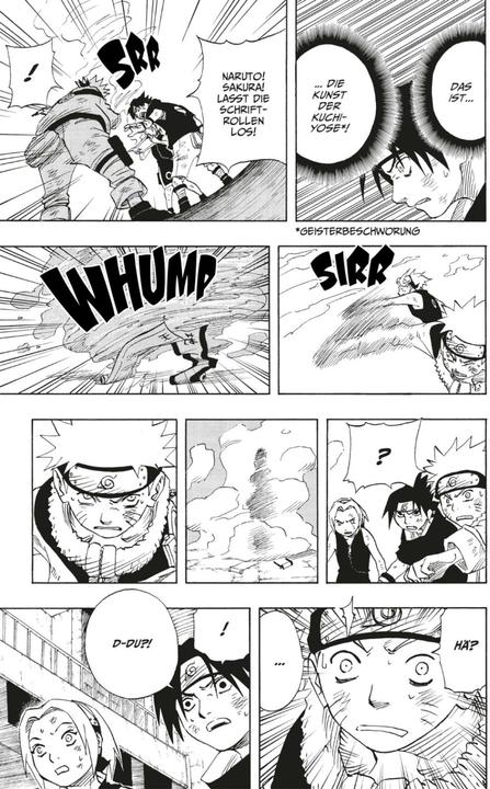 Actual product image Naruto, Band 8 (German, Masashi Kishimoto, 2005)