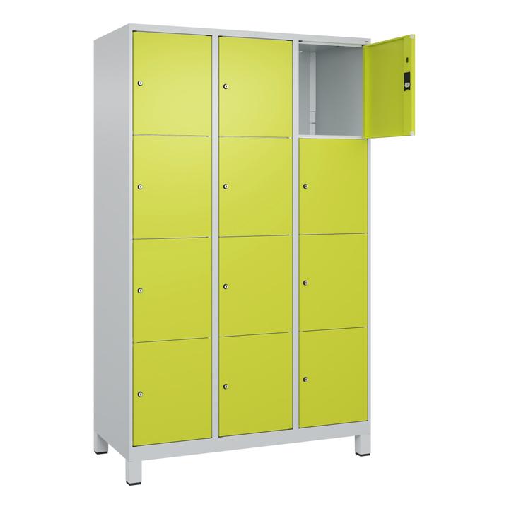 Clowngrün, Lichtgrau