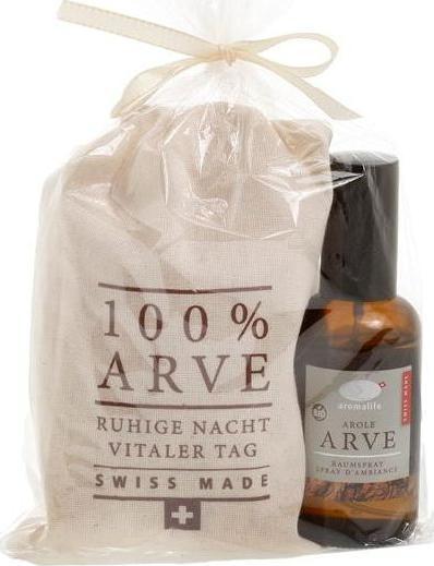 Produktbild Aromalife Duftöl-Set mit Arvenspänen und Raumspray (100 ml)