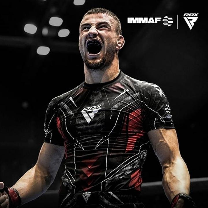 Actual product image Rdx Compression Rash Guard IMMAF (L)