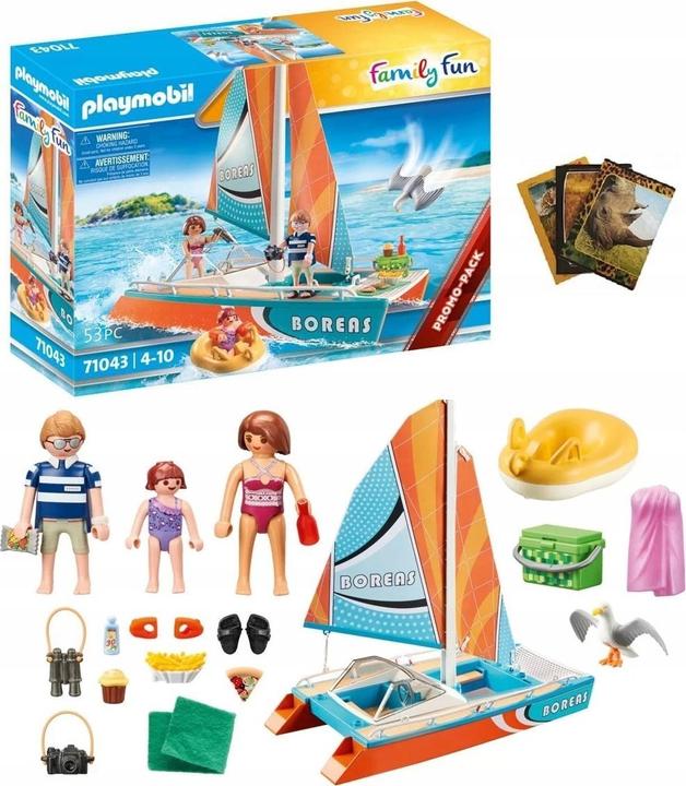 Produktbild Playmobil Katamaran (71043, Playmobil Family Fun)