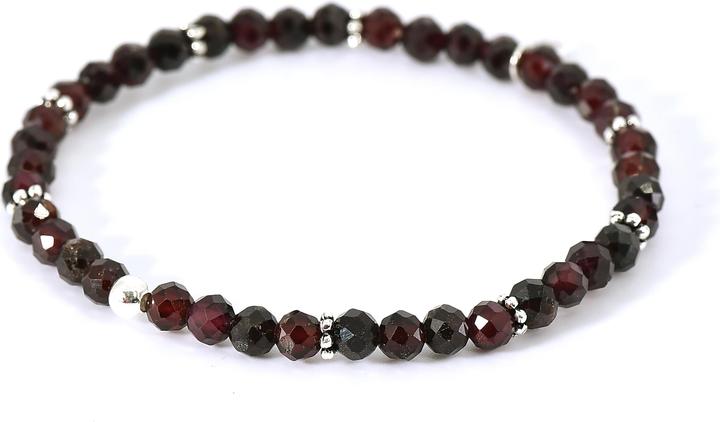 Immagine prodotto Balibay Darahea (18 cm, Pietra preziosa, Granato, Argento 925)