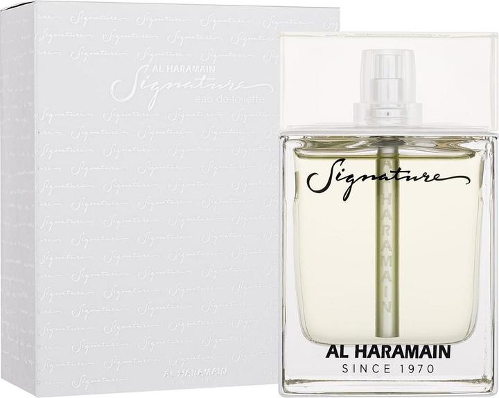 Actual product image Al Haramain Signature Silver Unisex EDT 100ml (Eau de toilette, 100 ml)