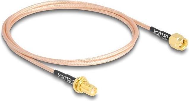 Image du produit Delock Câble d'antenne SMA mâle vers SMA femelle à encastrer RG-316 75 cm