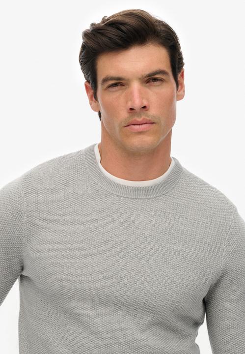 Produktbild Superdry Strickpullover Casual Bequem sitzend Cotton Texture Jumper (L)