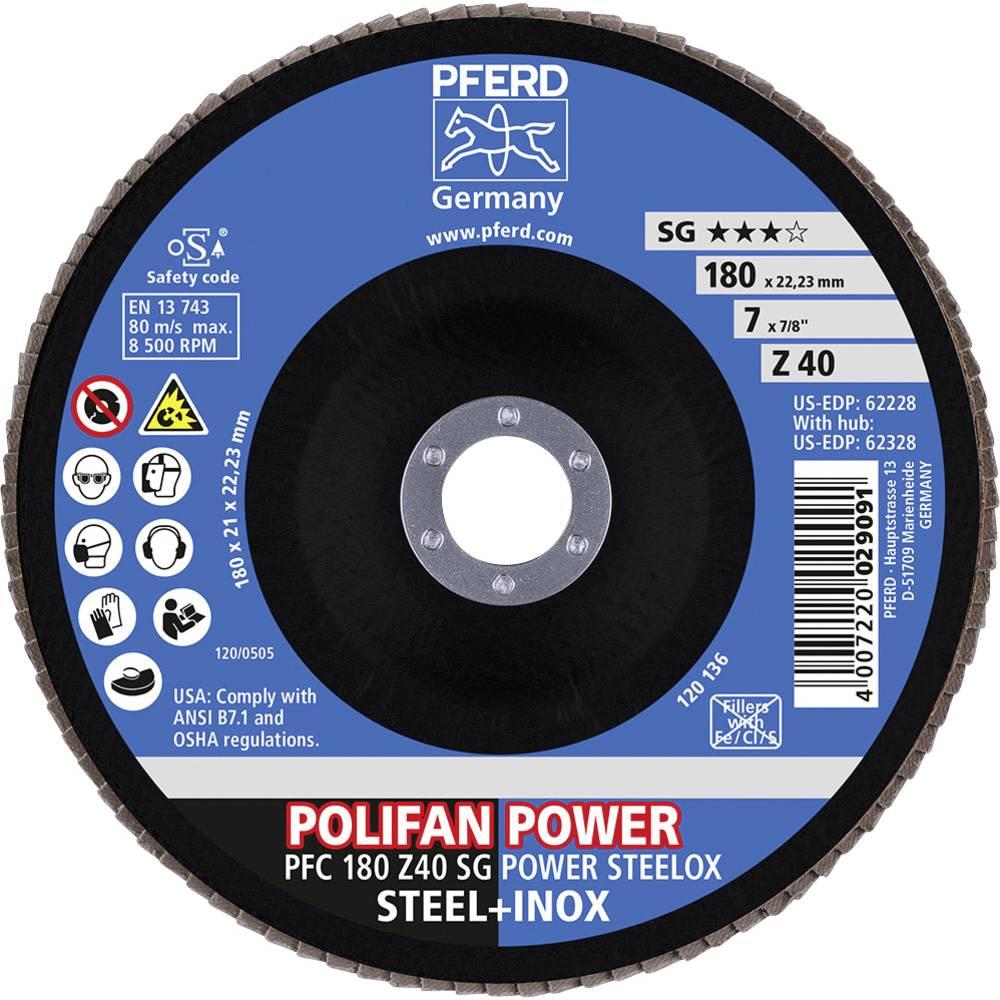 Thumbnail - Pferd, Schleifmittel, POLIFANFächerscheibe PFC 40 SG POWER STEELOX (120)