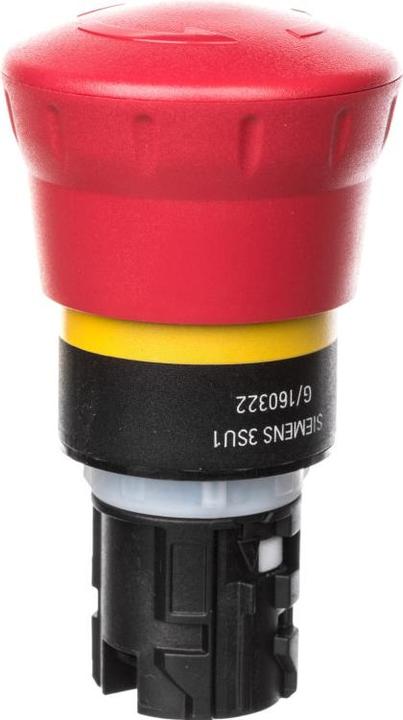 Image du produit Siemens Bouton-poussoir Emergency Stop, 22mm, rouge