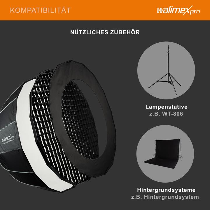 Produktbild Walimex pro Studio Parabolic Softbox 120 (Parabole Softbox, 120 cm)