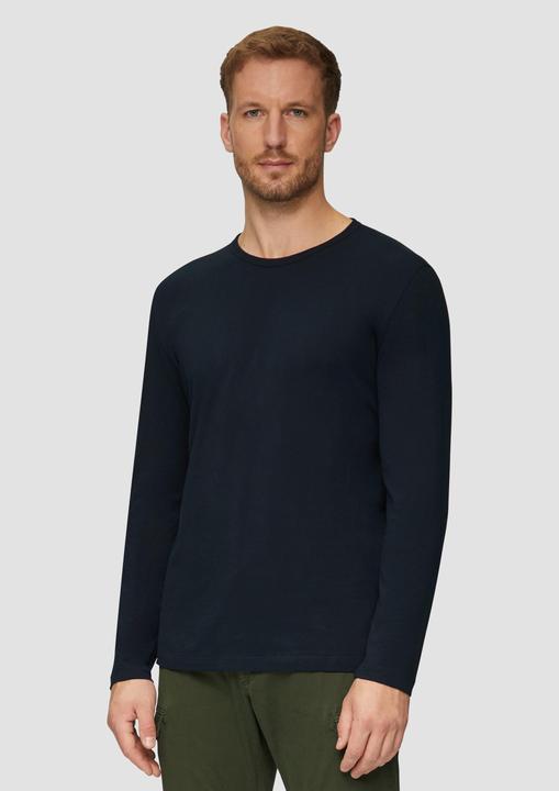 Produktbild s.Oliver T-Shirt Softes Langarmshirt aus Baumwolljersey (XXL)