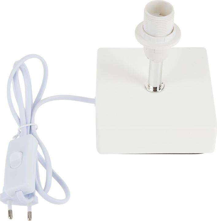 Actual product image VBS Lamp base "Quader", ceramic