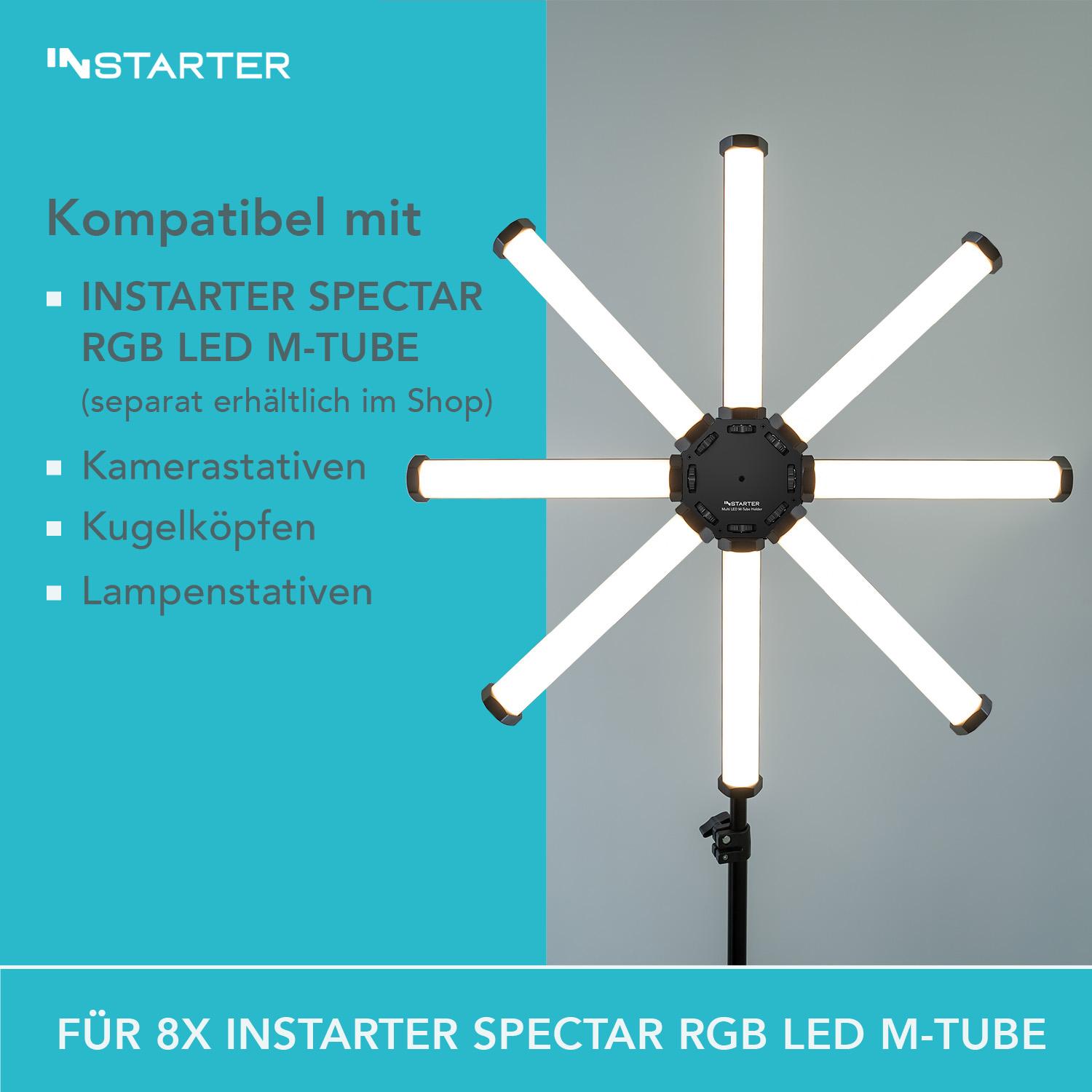 Thumbnail - Wiltec, Zubehör Beleuchtung, Multi LED M-Rohrhalterung