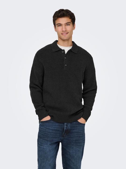 Immagine prodotto Only & Sons Onsdale Rlx Ls Polo Knit Noos (M)