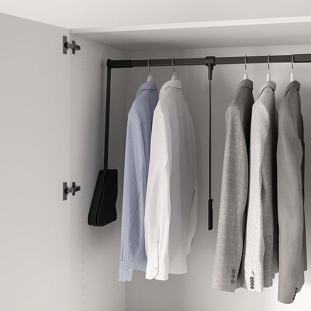 Immagine prodotto Hettich Distanzstück für Kleiderlift Conero schwarz (1 pz.)