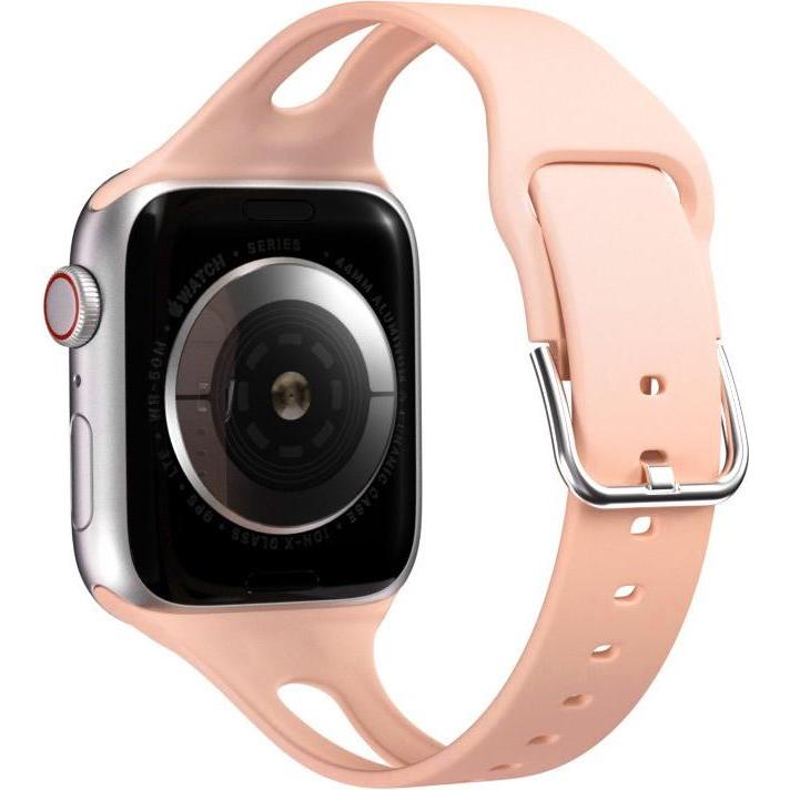 Thumbnail - Strap-it Silikonband (Silikon, Apple Watch), Uhrenarmband, Rosa