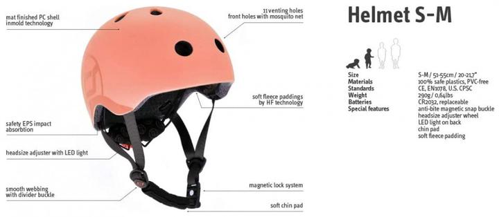 Image du produit Scoot and Ride SM Peach (51 - 55 cm)