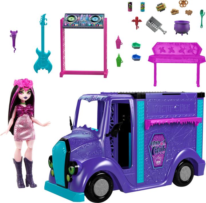 Produktbild Monster High Monster Fest Fangtastic Food Truck