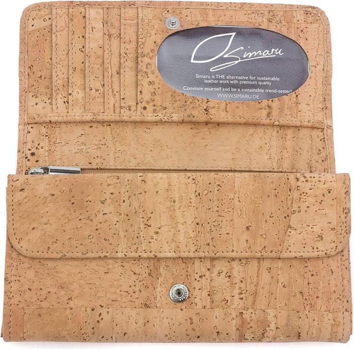 Actual product image Simaru Wallet "Maja" natural