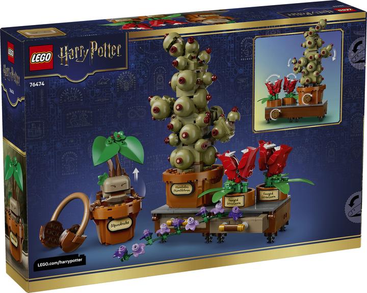 Produktbild LEGO Hogwarts Harry Potter Laufende Pflanzen (76474, LEGO Harry Potter)