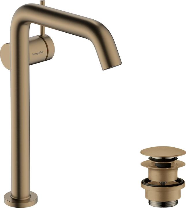 Produktbild hansgrohe Tecturis S Einhebel-Waschtischarmatur 240 Fine CoolStart wassersparend+für Aufsatzwascht