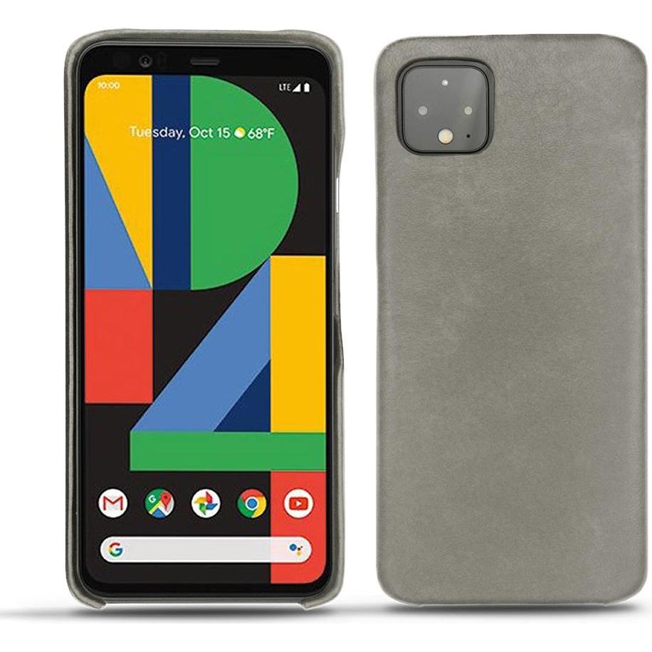Noreve Lederschutzhülle (Google Pixel 4), Smartphone Hülle, Grau