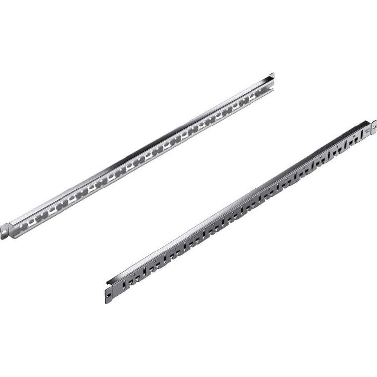 Rittal Kombischiene für VX IT, 600x2000 für 1000mm, Serverschrank Zubehör, Silber