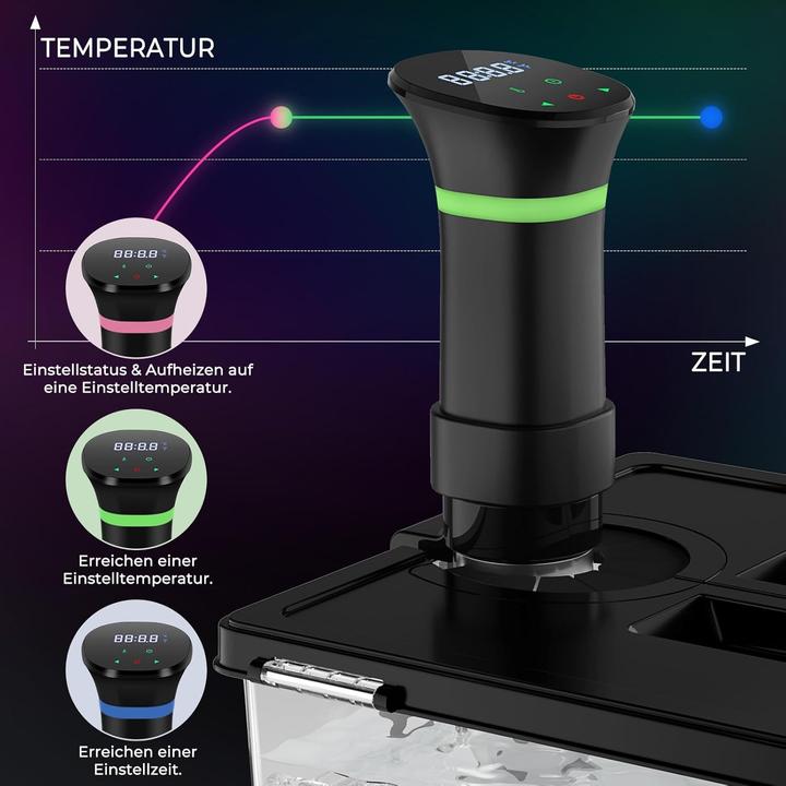 Immagine prodotto Vpcok Direct Sous Vide Stick mit LCD Touchdisplay