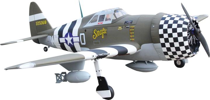 Produktbild Seagull Models SG-Models ) P-47G Thunderbolt "Snafu 63" 20cc mit elektrischem 84° Einzie (Warbird)