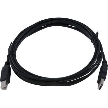 Kramer Electronics 0.9m USB 2.0 USB Kabel 0,9 m USB A USB B Männlich Schwarz (0.90 m, USB 2.0), USB Kabel
