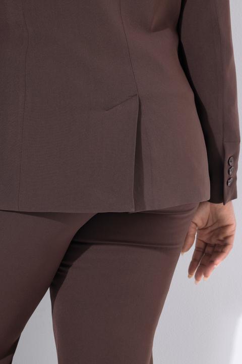 Produktbild Ulla Popken Blazer, Acetat, Reverskragen, Knopfverschluss (52)