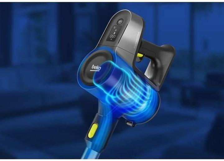 Actual product image Beko VRT84225VI - Draadloze steelstofzuiger - 100 AirWatts - 3 snelheden - LED-scherm - Grijs