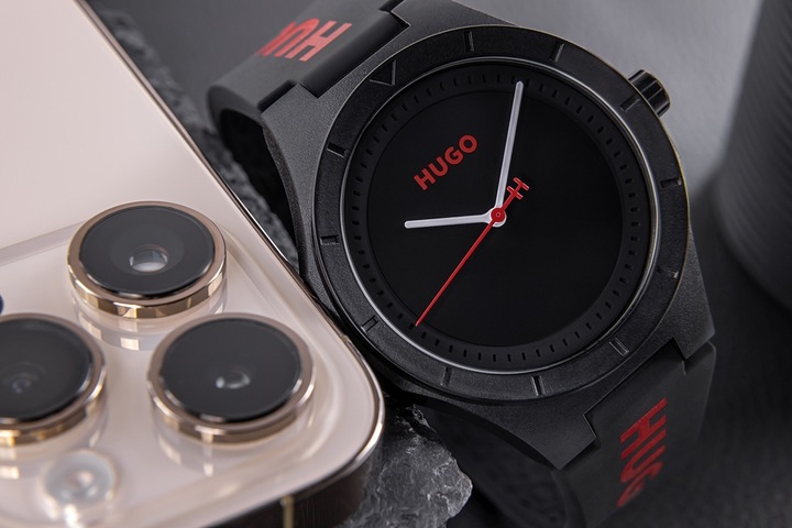 Produktbild Hugo Boss Hugo Lit For Him Herrenuhr Schwarz 1530343 + BOX
