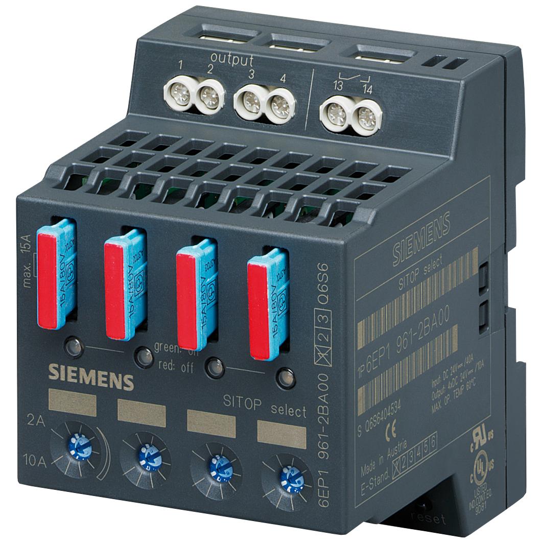 Siemens, Mobiele stroomverdelers, Top-rail voedingseenheid (DIN-rail)