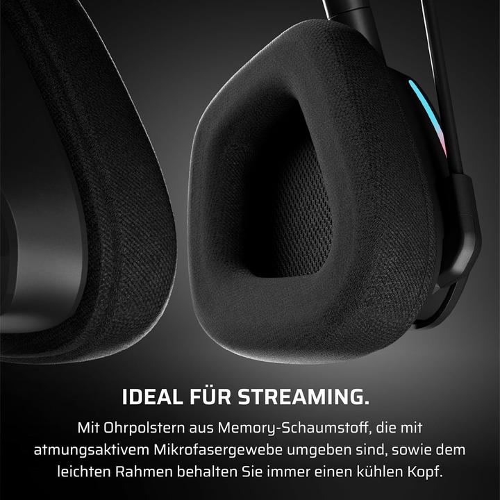 Produktbild Corsair VOID WIRELESS v2, Carbon – WW (Kabelgebunden, Kabellos)