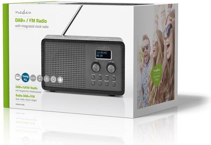 Produktbild Nedis DAB+ Radio 4,5 W (DAB+, FM)